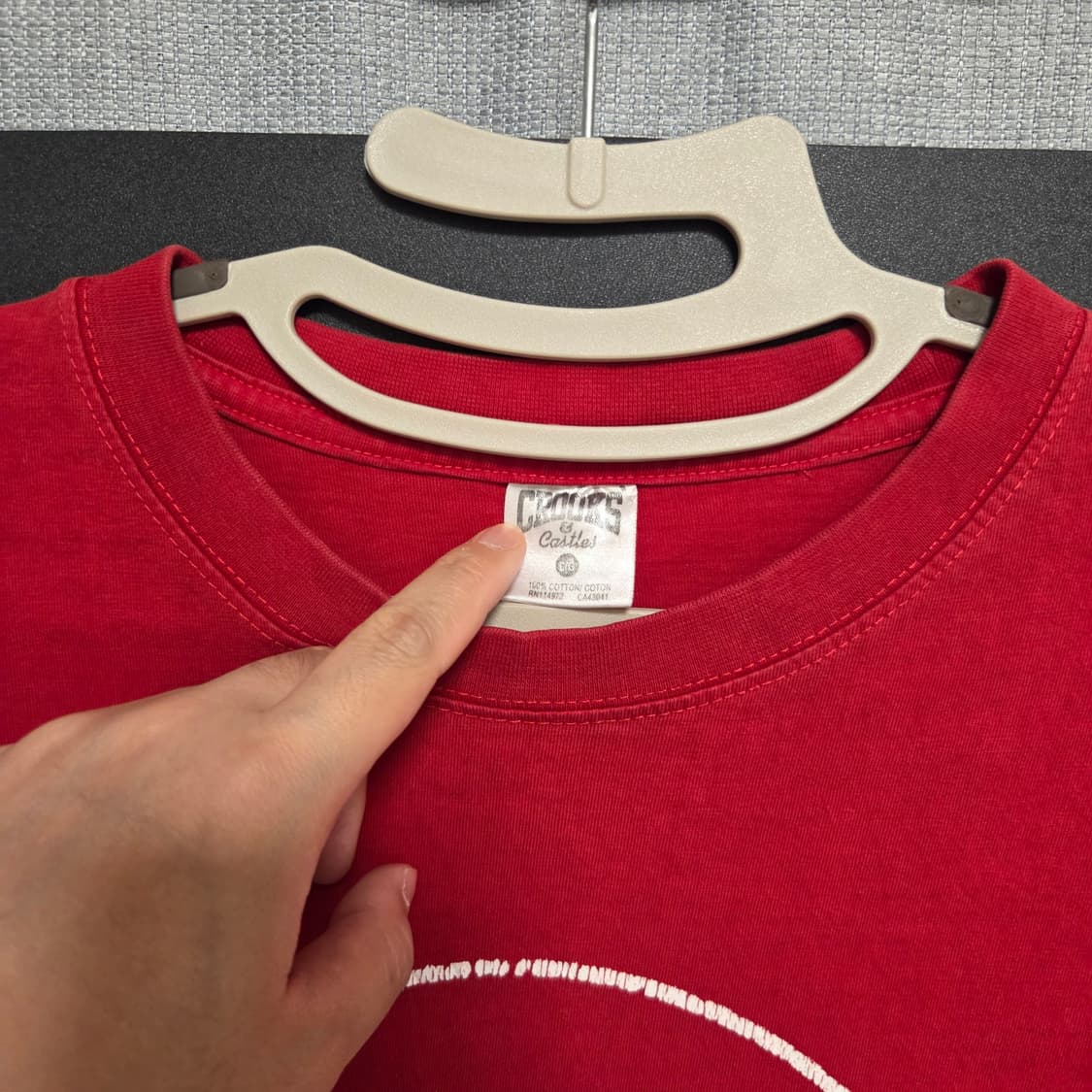Crooks&Castles 빈티지 반팔 티셔츠 L(100) 상품이미지3