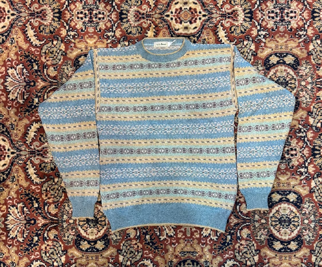 빈티지 엘엘빈 llbaean 니트 M (549) 상품이미지2
