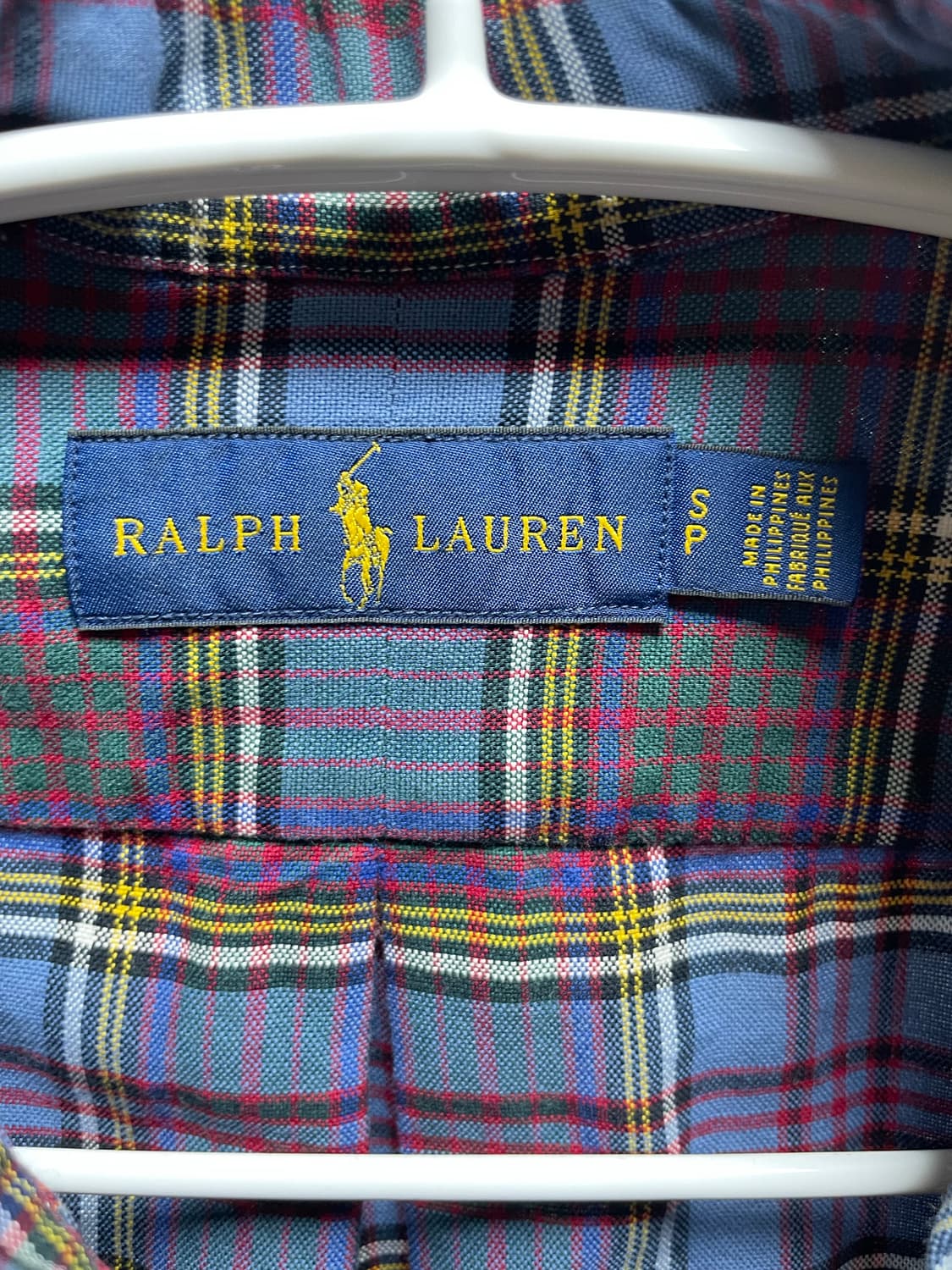 폴로 랄프로렌 체크 포켓 셔츠 상품이미지3