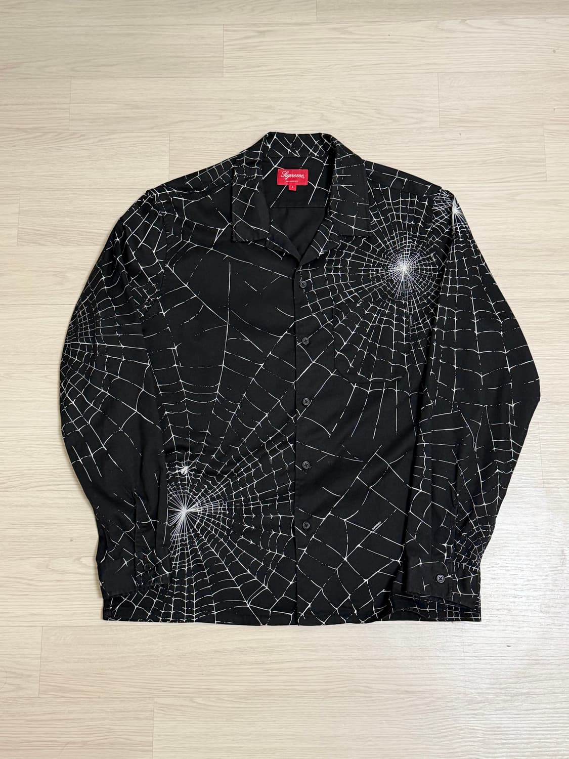 SUPREME 슈프림 웹 스파이더 셔츠 상품이미지2