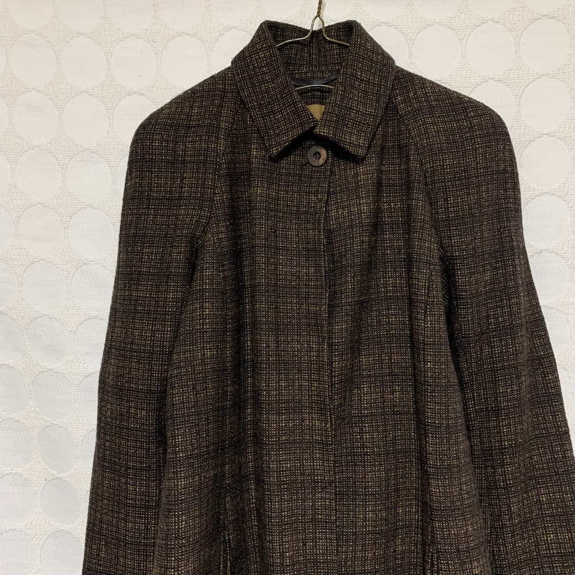 Kenzo 울 체크 코트 상품이미지6