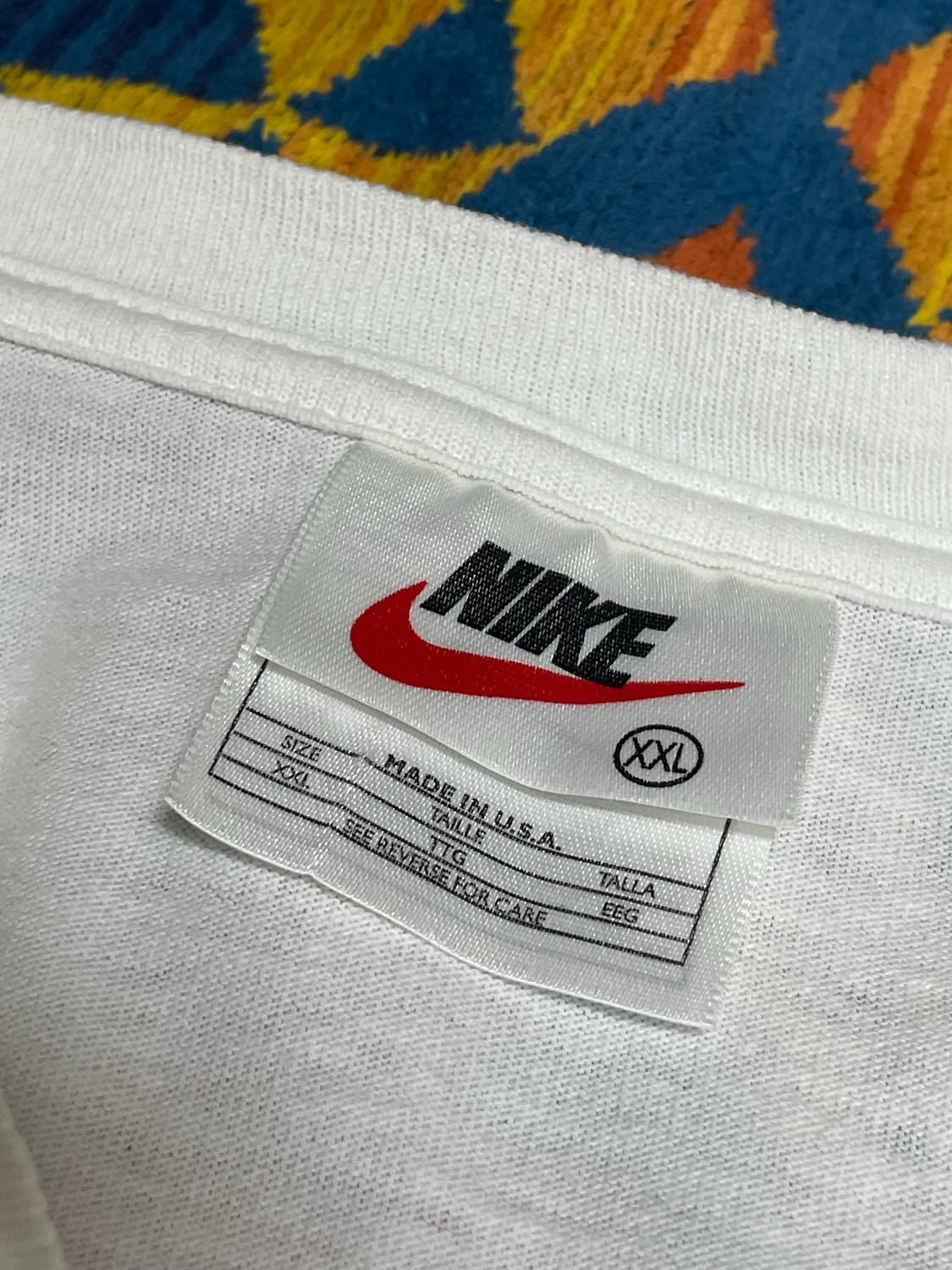 90s nike basketball court tee XXL USA 상품이미지5