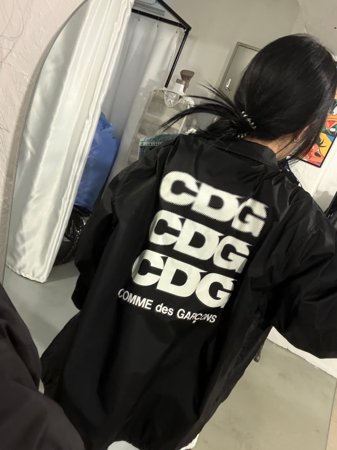 꼼데가르송 코치자켓 상품이미지1