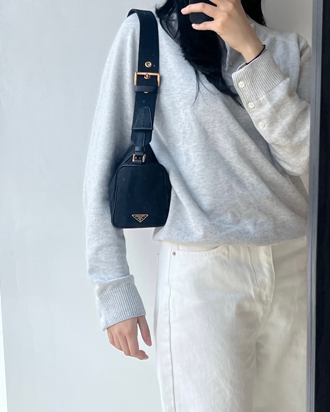프라다 빈티지 숄더백 상품이미지9
