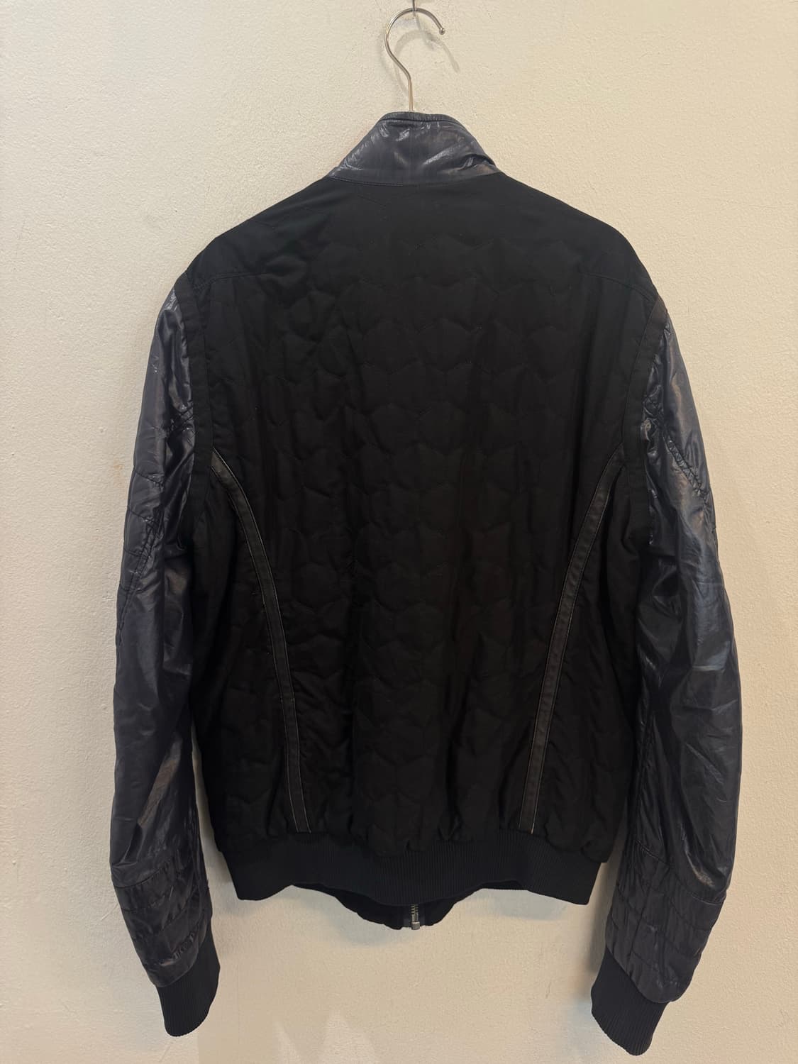 Diesel brand‘s black arm leather biker j 상품이미지2