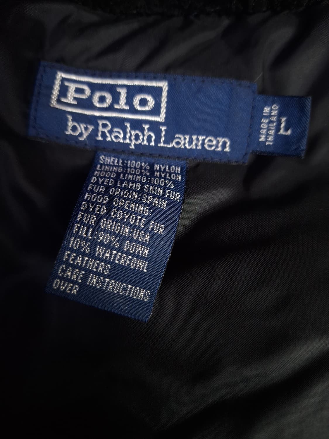 오리지날 랄프로렌폴로 다운 패딩 N-3B 파카 상품이미지3