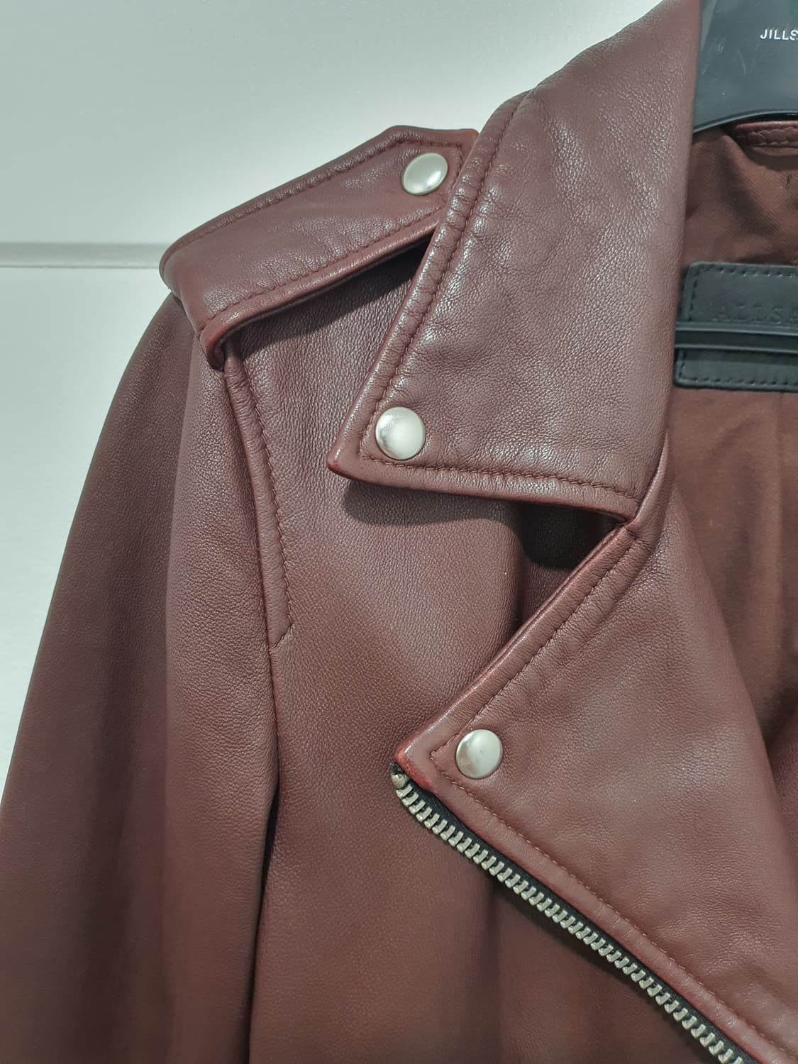 올세인츠 발펀 바이크 가죽 자켓 사이즈 EU32
 상품이미지6