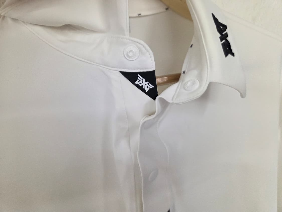 PXG 남성 골프 반팔 카라티 화이트 L 상품이미지4