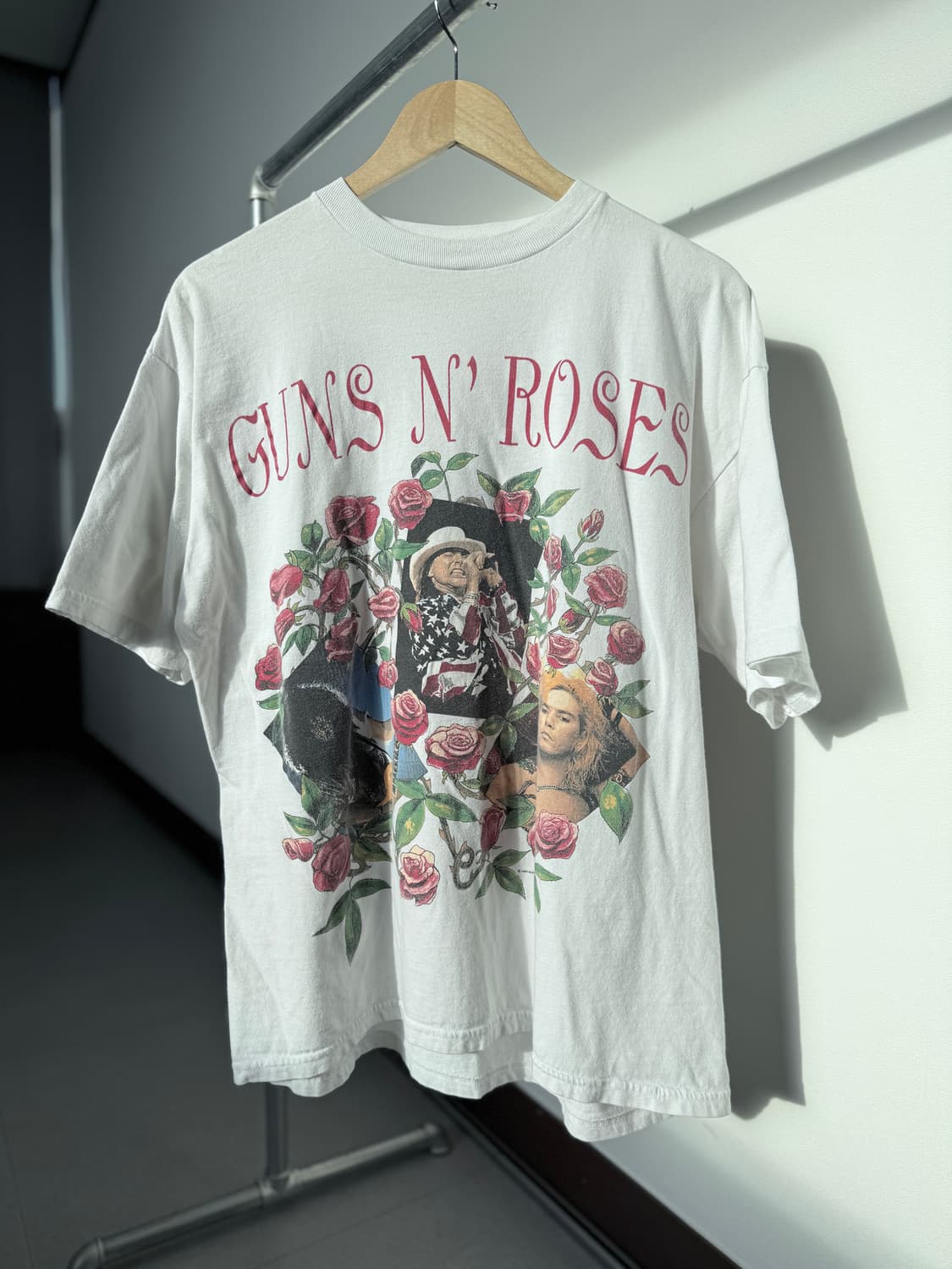 (XL)Guns N Roses 1993 Tour band T shirt 상품이미지1