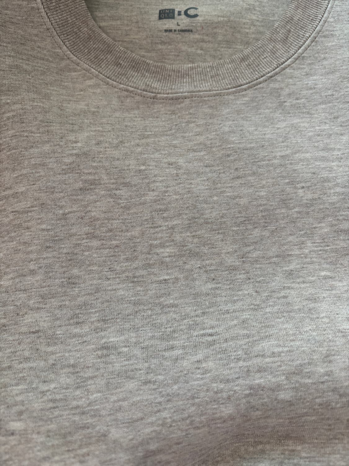 유니클로 C 스웨트셔츠 베이지 상품이미지2