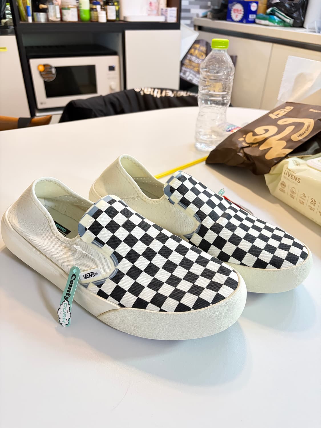 반스 컴피쿠시원 화이트 290 새상품 상품이미지1