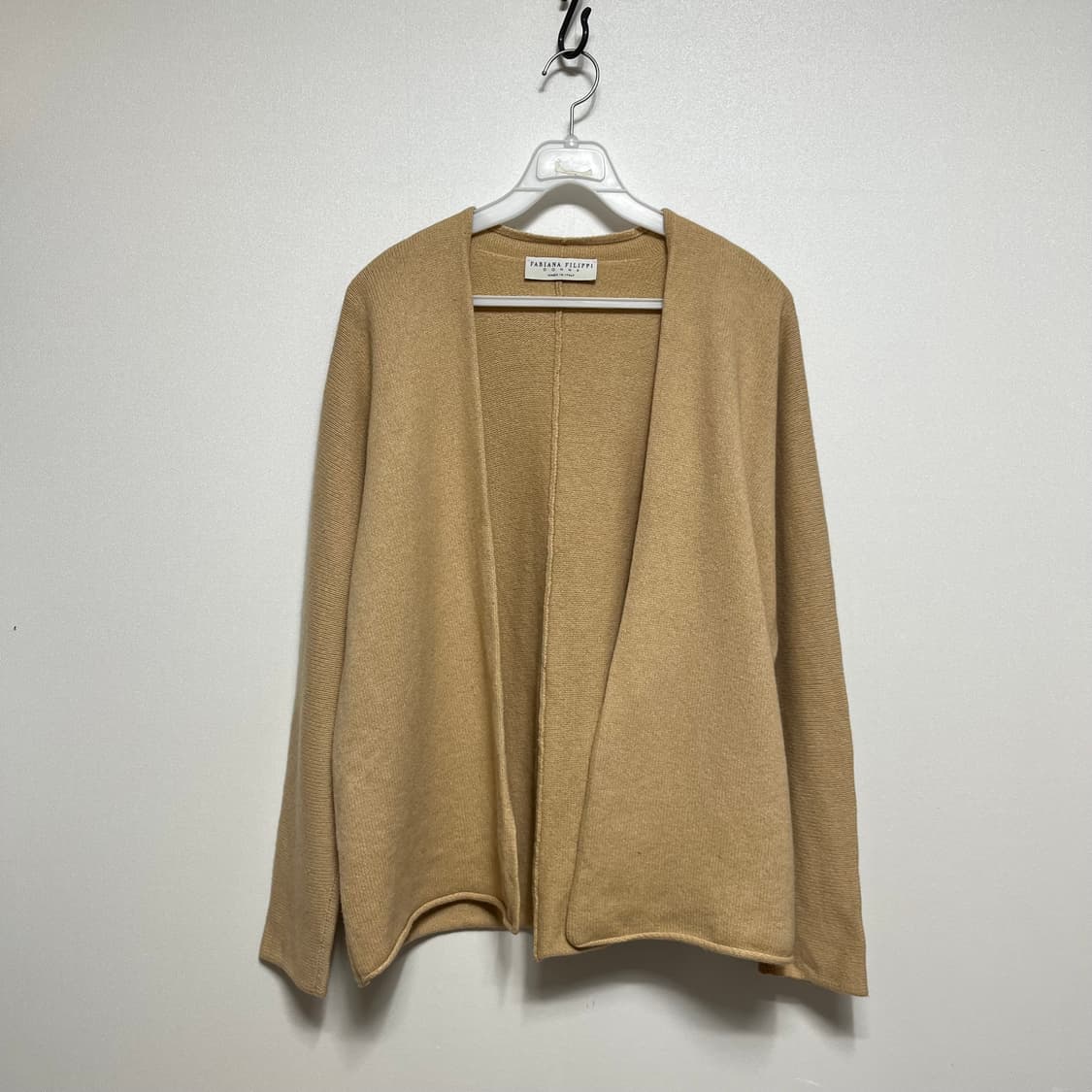 파비아나 필리피 캐시미어 혼방 오픈 가디건 상품이미지1