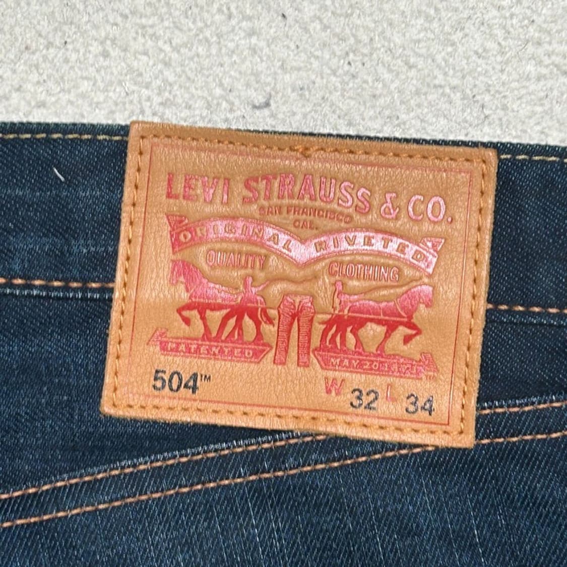 리바이스 청바지 504  W 32 L 34 상품이미지5