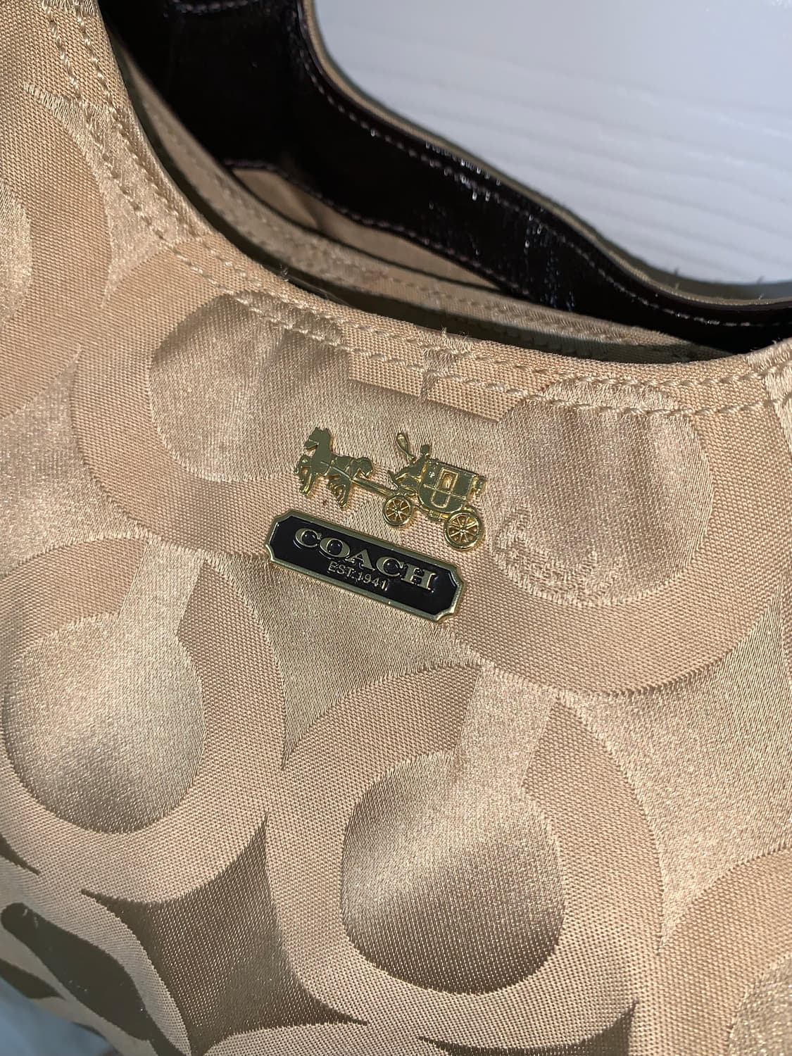 90ss Coach y2k shoulder bag 상품이미지4