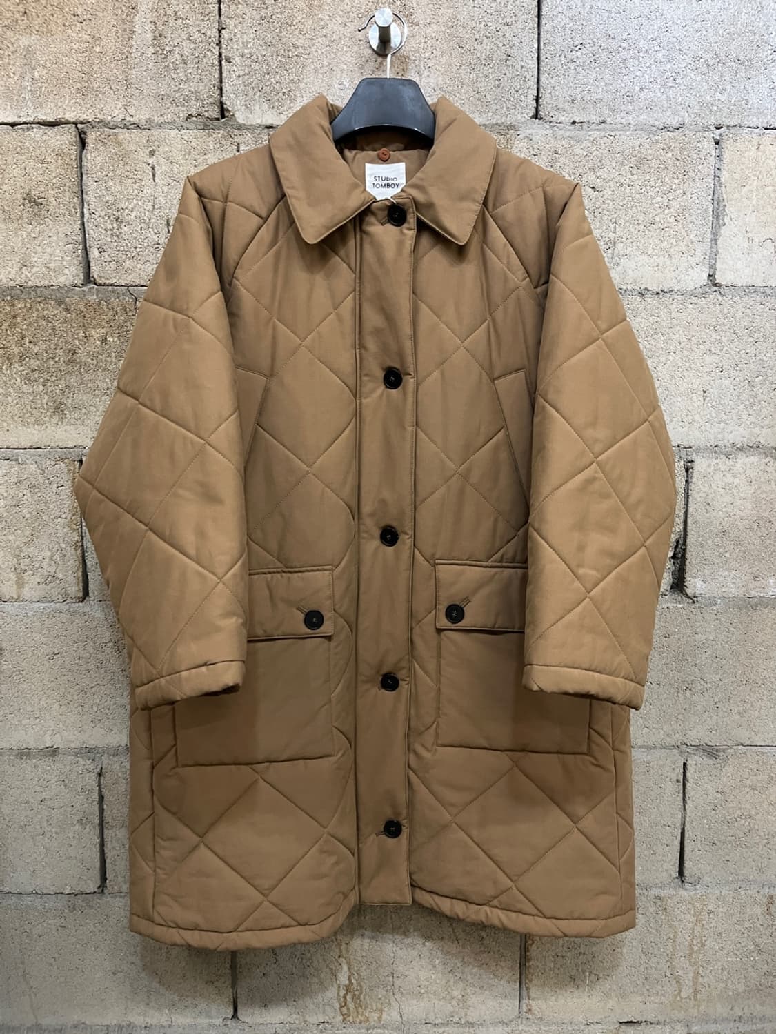 스튜디오 톰보이 롱 패딩 코트 상품이미지1