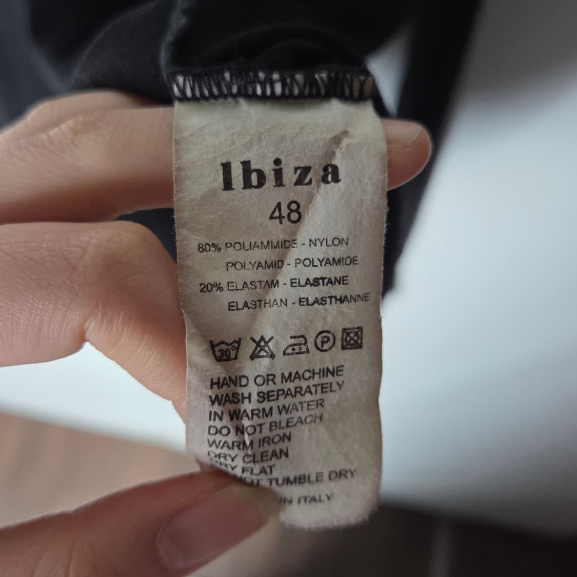 [IBIZA] 이비자 컷팅 시스루 넥 슬리브 상품이미지5
