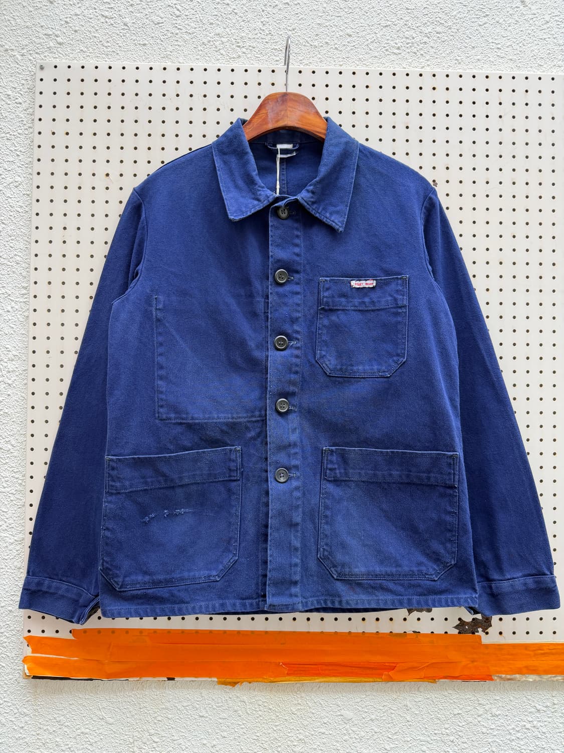 OLD VINTAGE WASHED NAVY 빈티지 프렌치워크자켓 상품이미지6