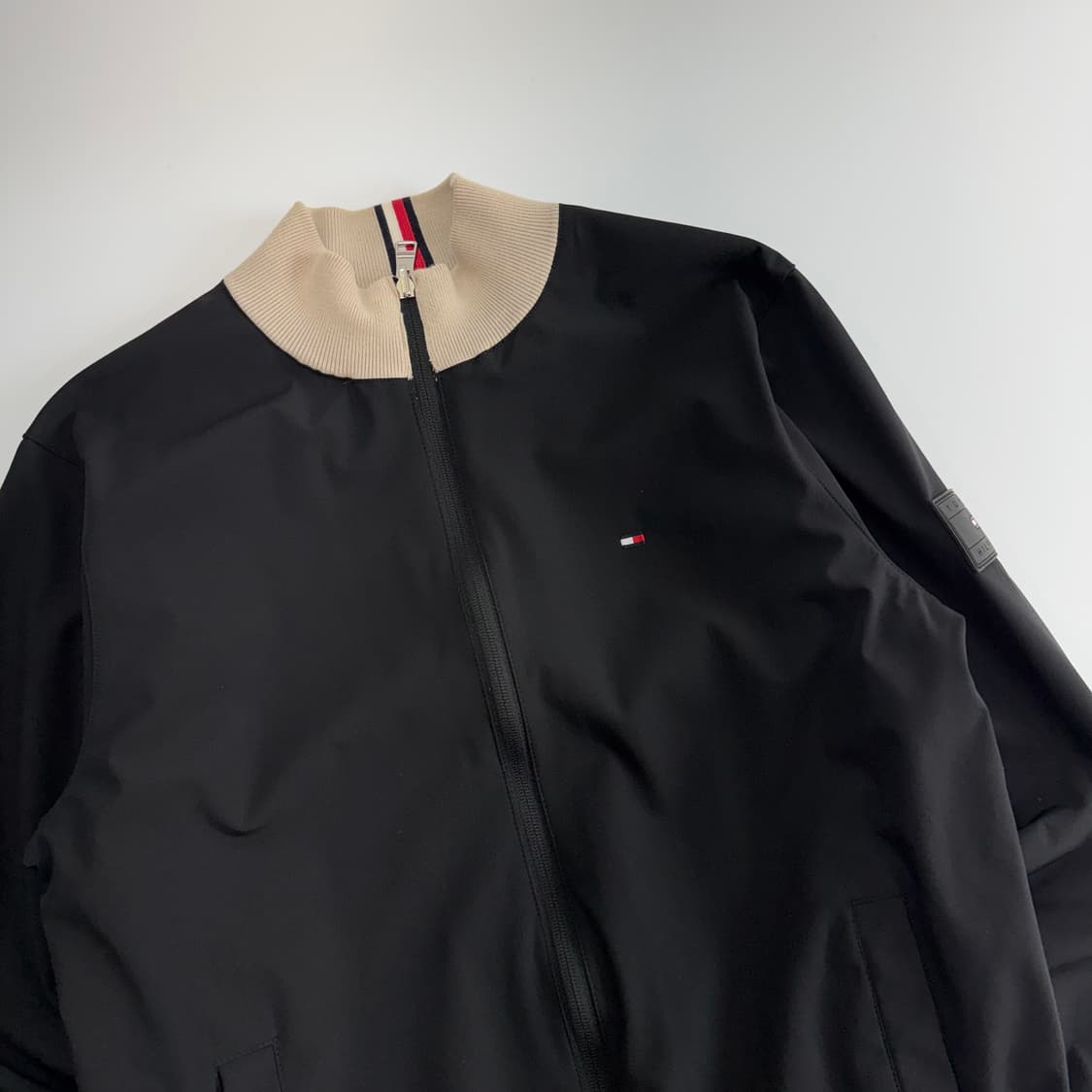 Tommy Hilfiger 타미힐피거 베이지 니트 리버시블 집업 상품이미지6