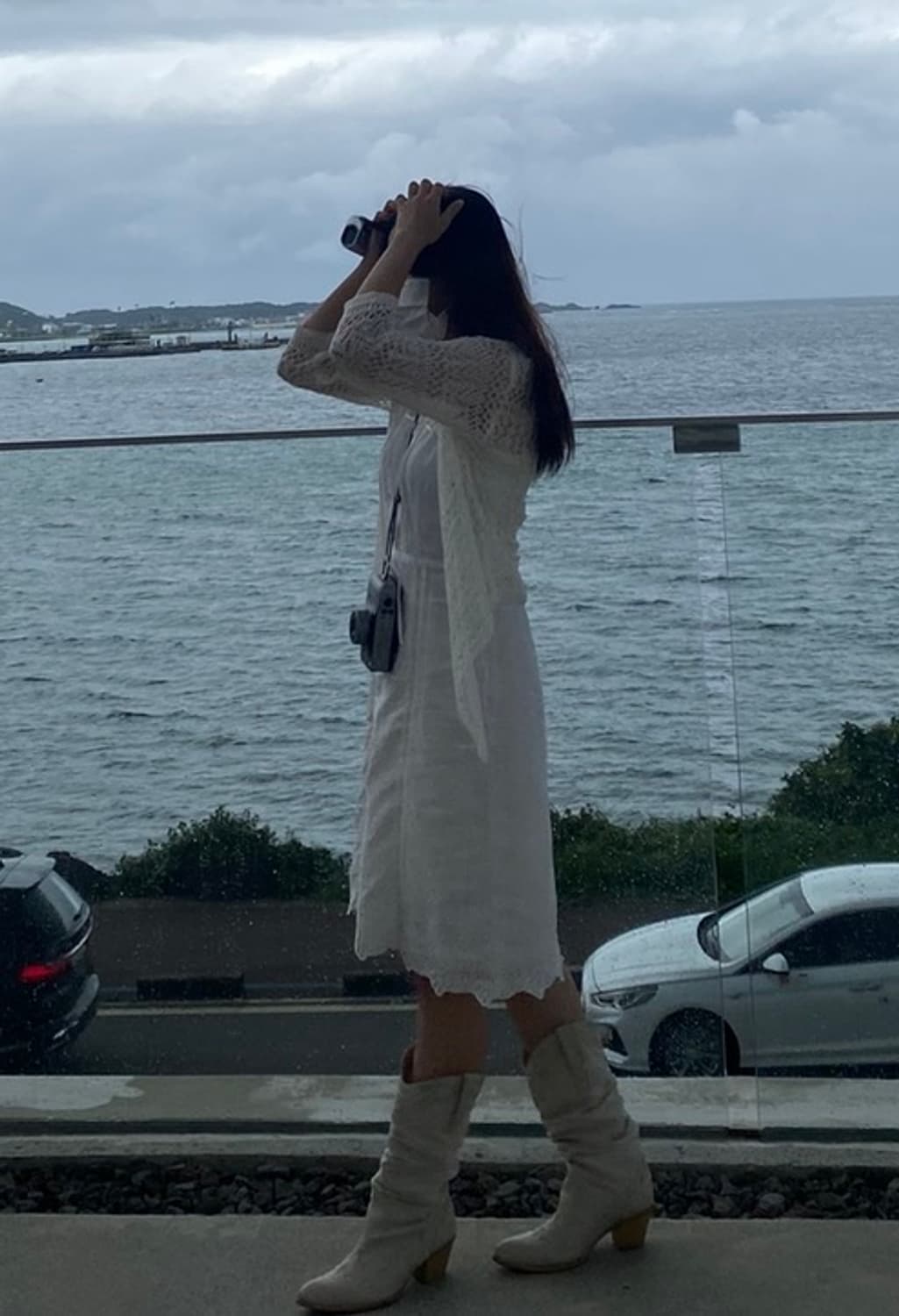 빈티지 슬리브리스 원피스 상품이미지2