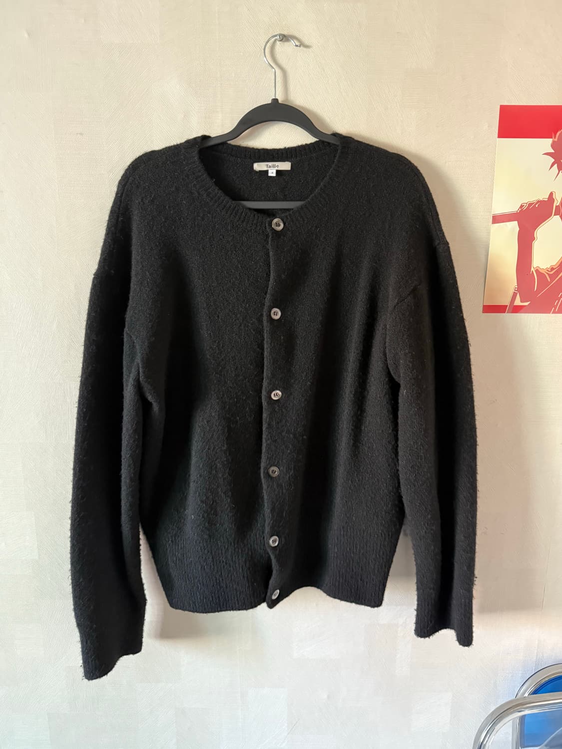 타일레 마리니에르 파인울 가디건 블랙 3 상품이미지1