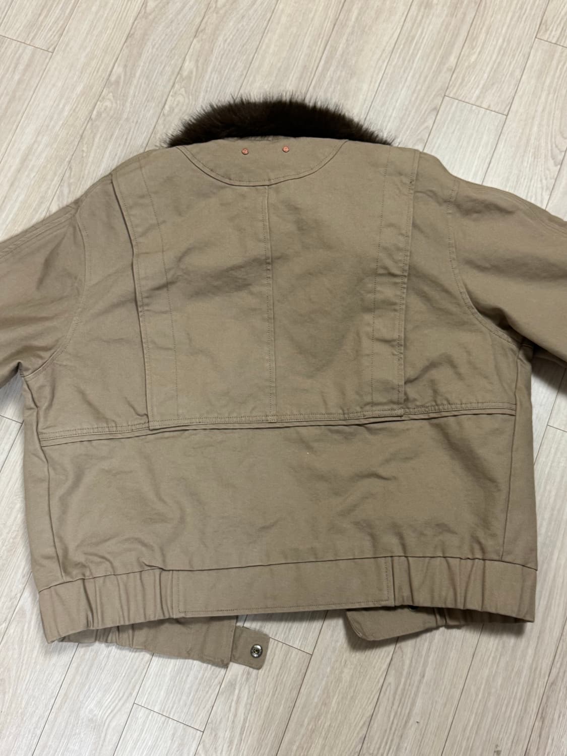 앤더슨벨 오르테가 워시드 코튼 봄버 자켓 L사이즈 상품이미지3