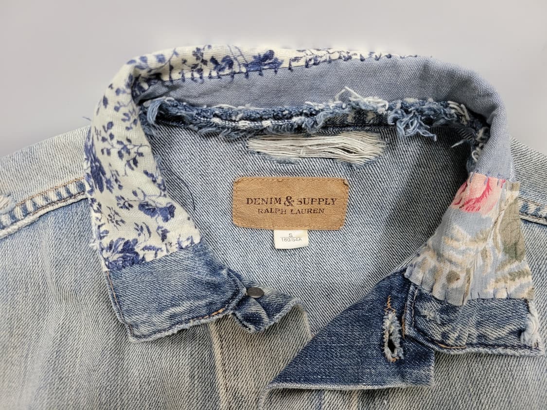 POLO 데님앤서플라이 데미지 트러커 자켓 / 여 S
 상품이미지8