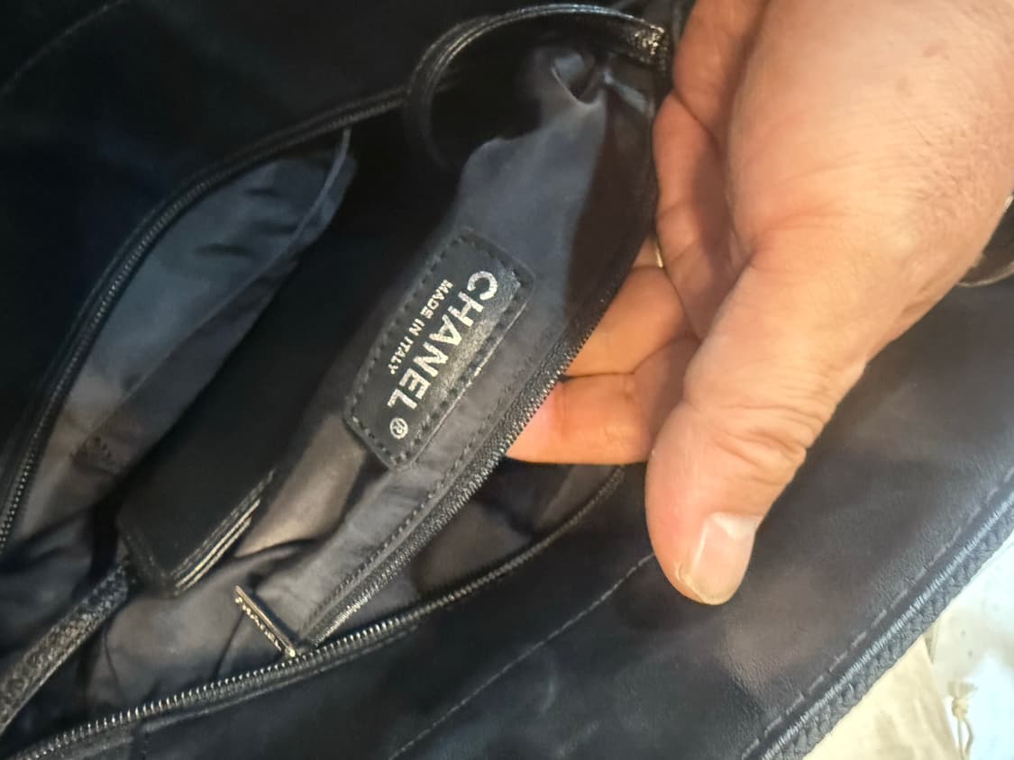 정품 샤넬 비아리츠 투포켓 라지 숄더백 팝니다 상품이미지8