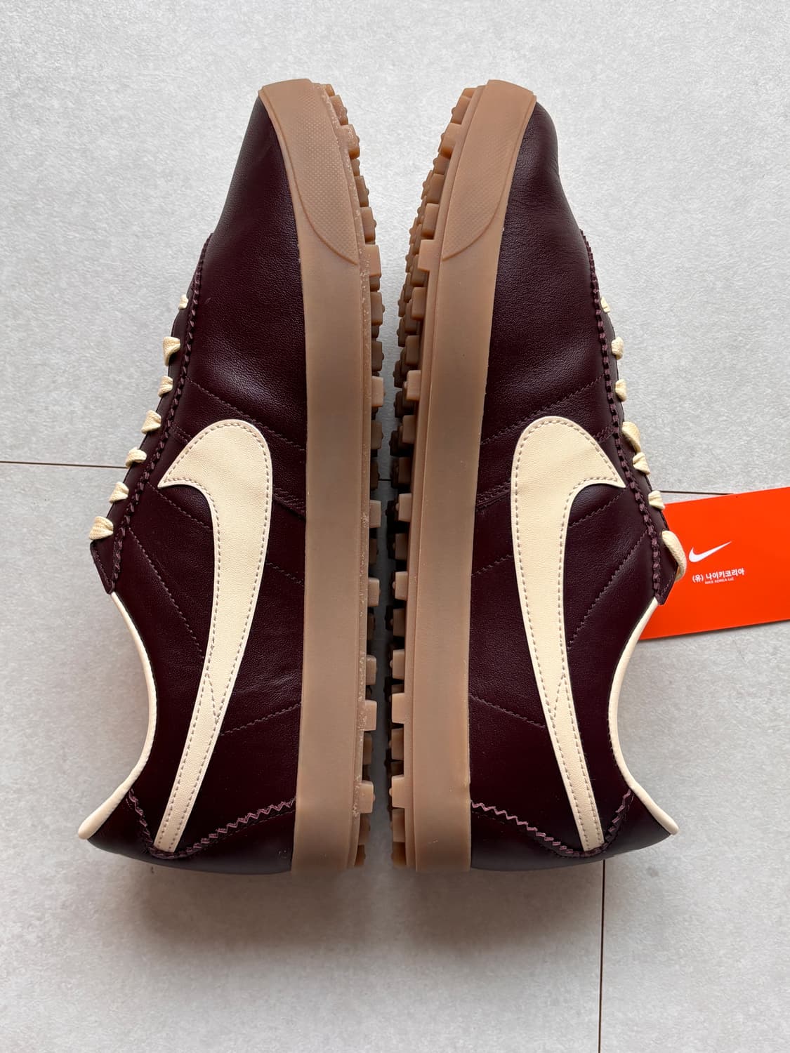 나이키 아스트로그래버 레더 브라운 상품이미지3