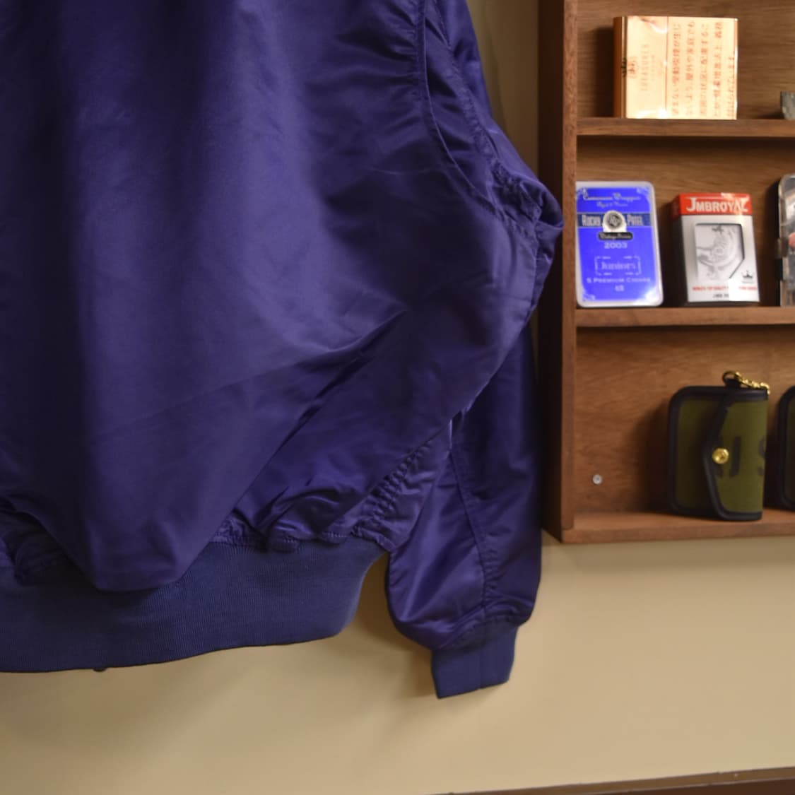 MA-1 항공점퍼 퍼플 XL 105-110 미사용품 상품이미지9