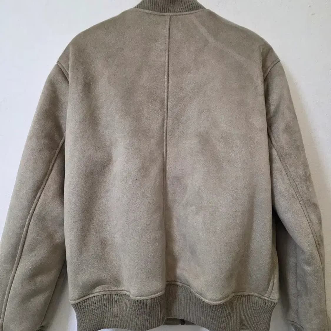 자라 스웨이드 봄버 자켓 상품이미지3