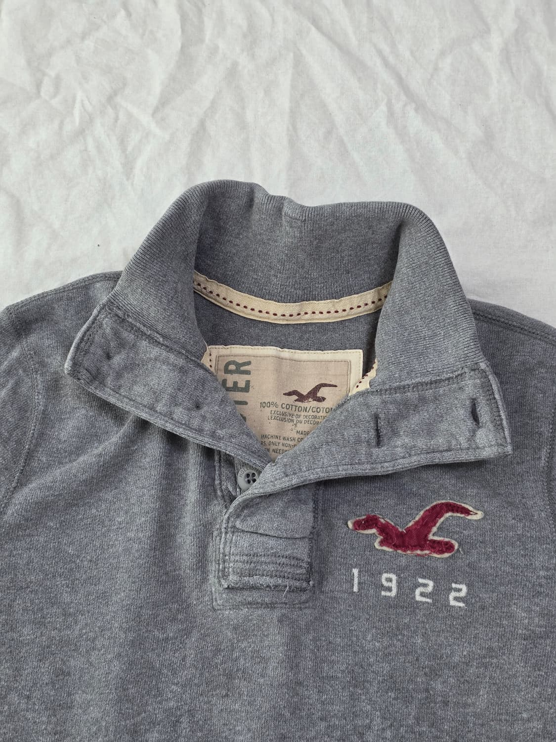 홀리스터 버튼넥 맨투맨 상품이미지4