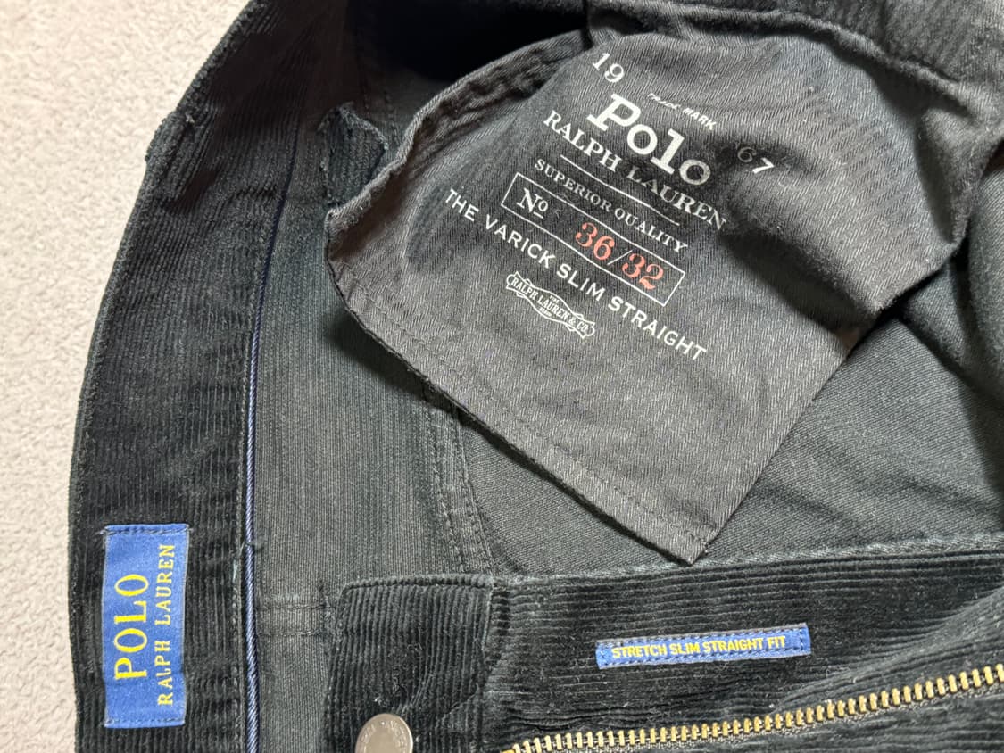 [36] polo 폴로 코듀로이 스트레치 슬림 스트라이트 핏 팬츠 상품이미지6