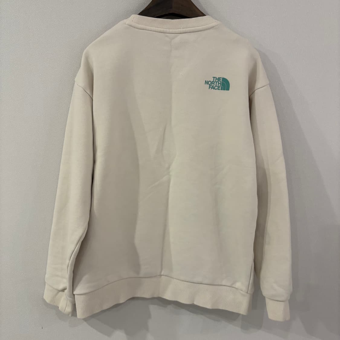 노스페이스 맨투맨 티셔츠 아이보리 160 상품이미지6