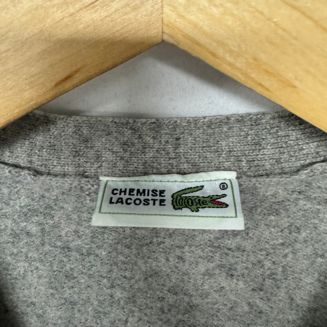 라코스테 로고 가디건 상품이미지3