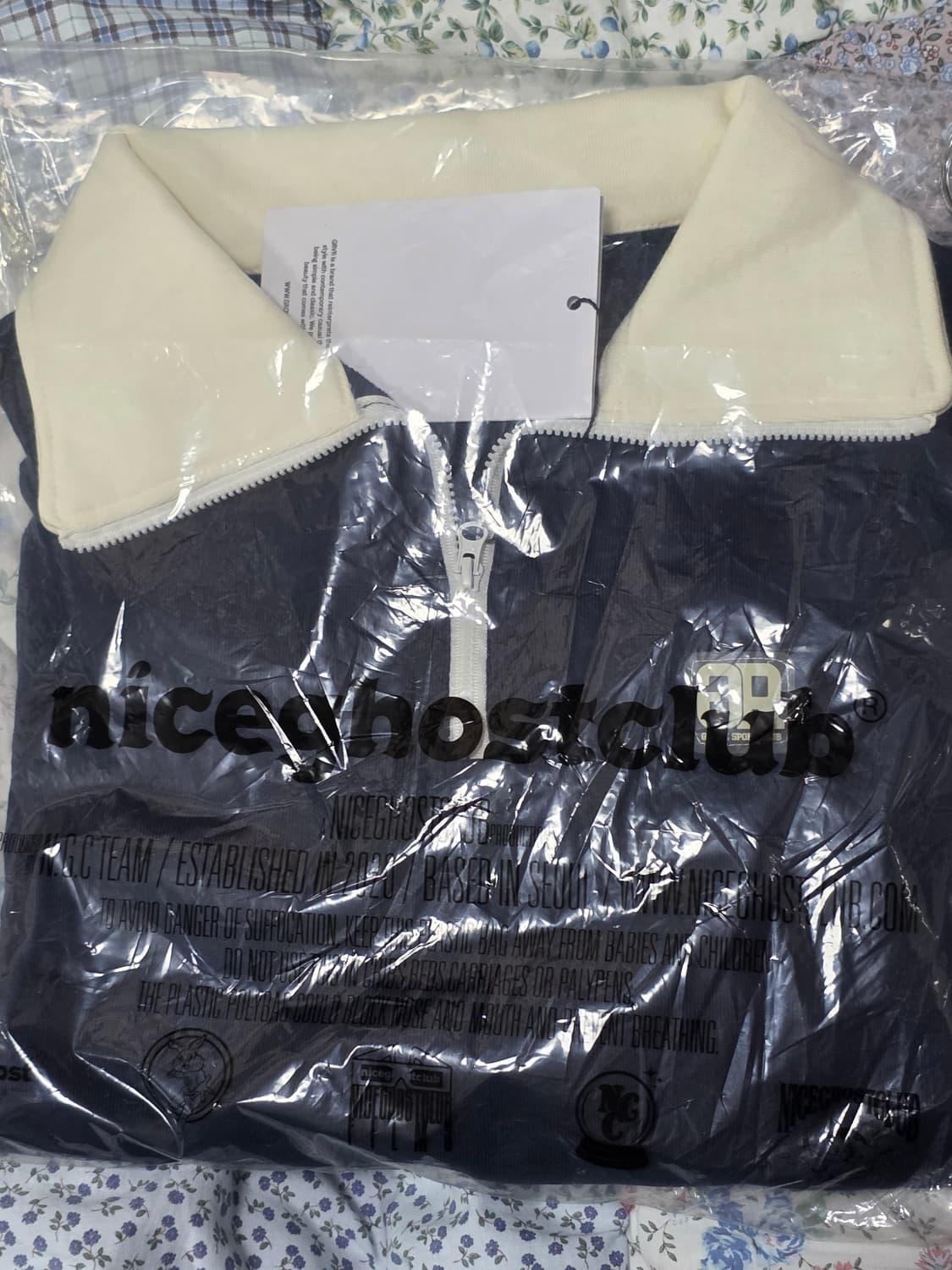 그로브스토어 하프 집업 맨투맨 상품이미지2