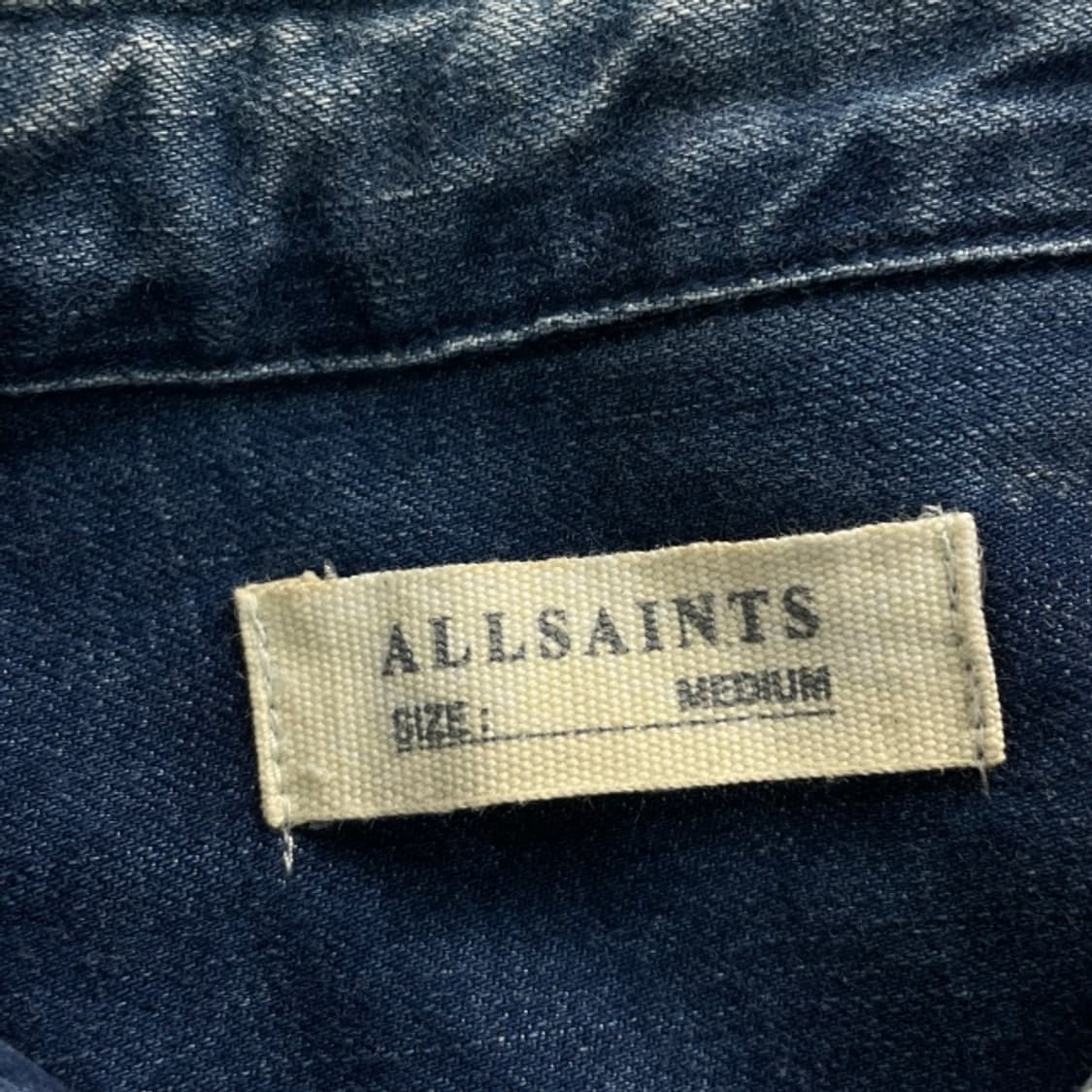 95 올세인츠 데님 셔츠 상품이미지3