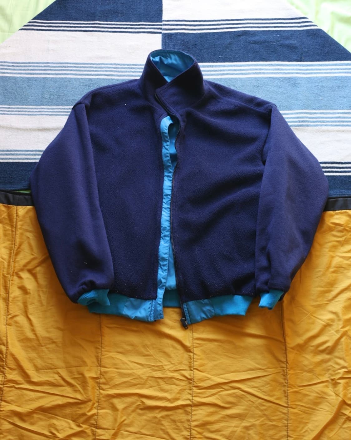 파타고니아 90s 쉘드 신칠라 자켓 아쿠아 블루 M 상품이미지9