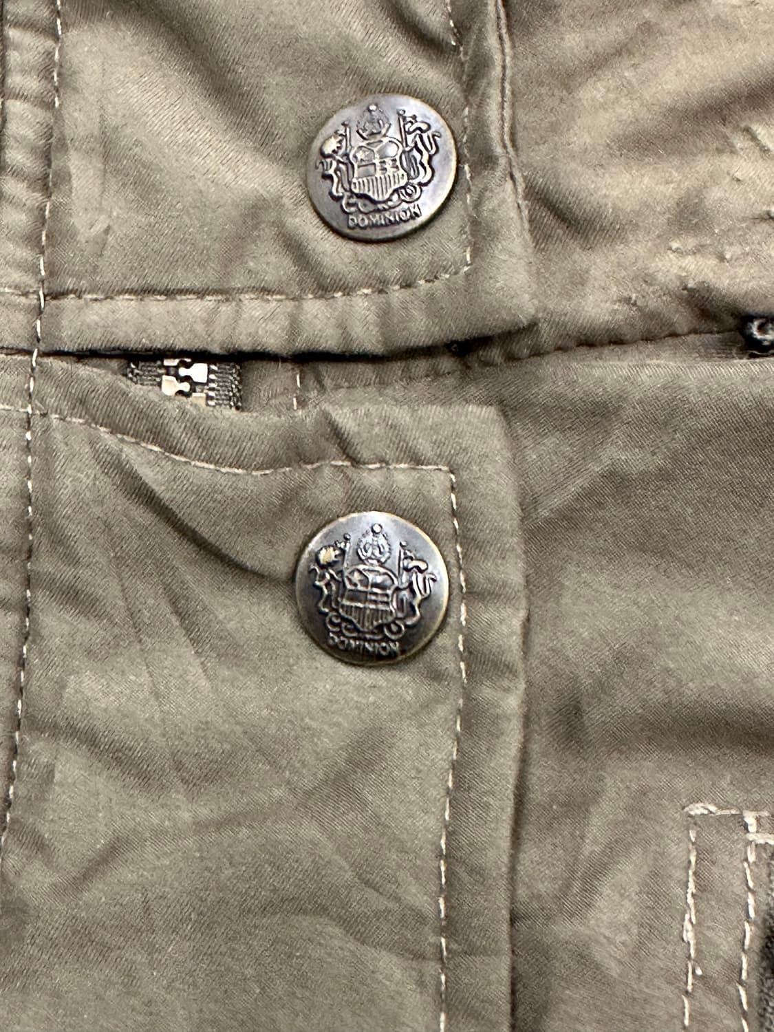 M)Japanese vintage 여성 셔링 디테일 패딩 야상 자켓 상품이미지3