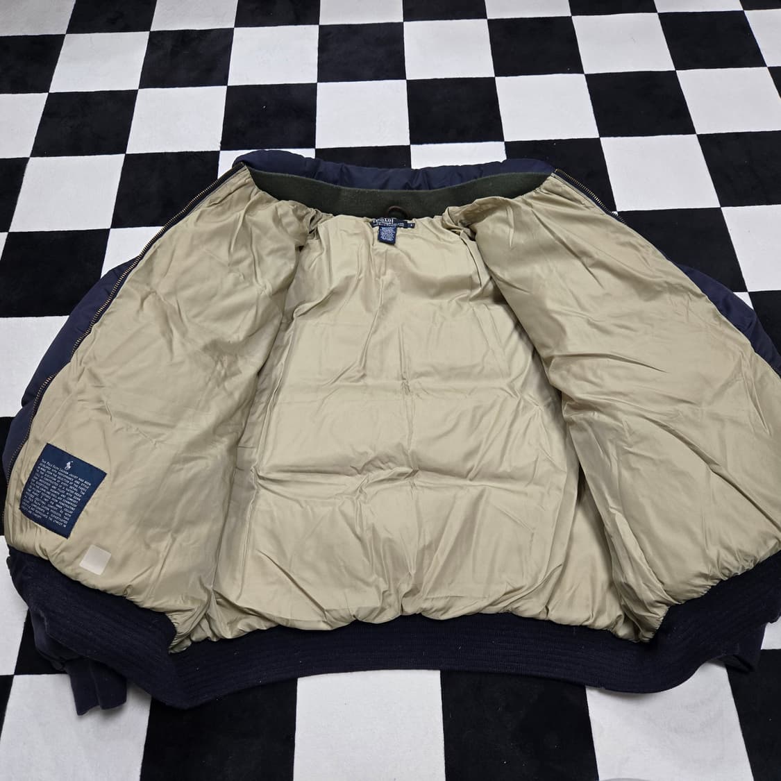 L 폴로랄프로렌 90s OG 푸퍼 패딩 네이비 made in usa  상품이미지6