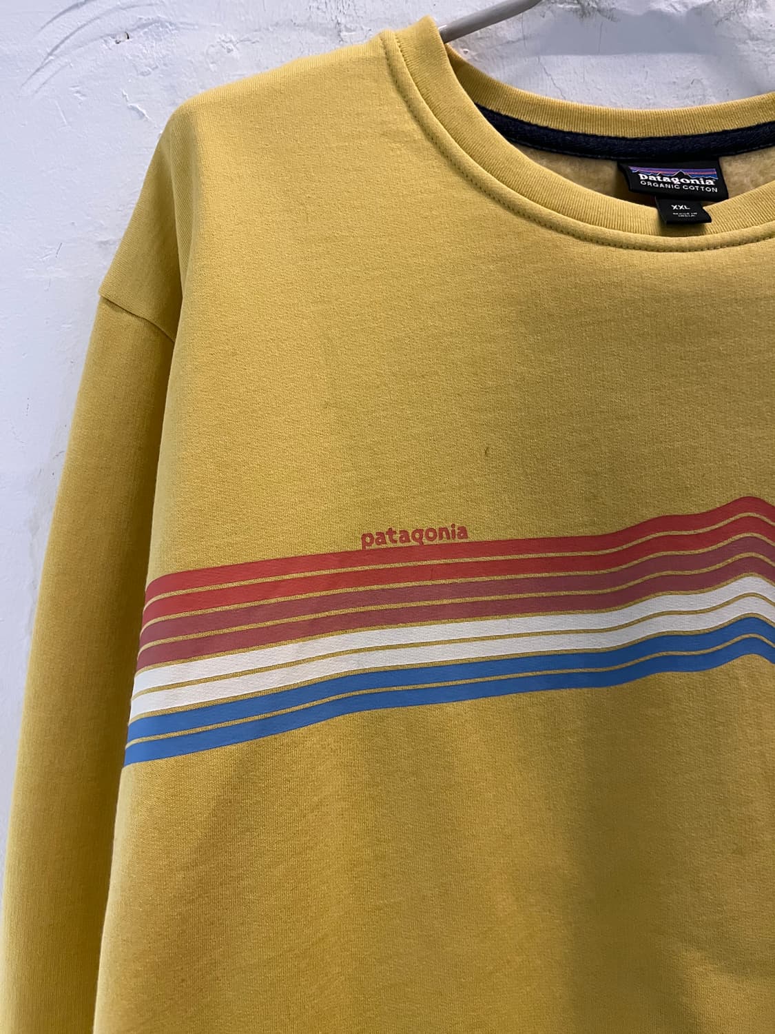 Patagonia 프린팅 yellow 스웻셔츠 XXL 상품이미지3