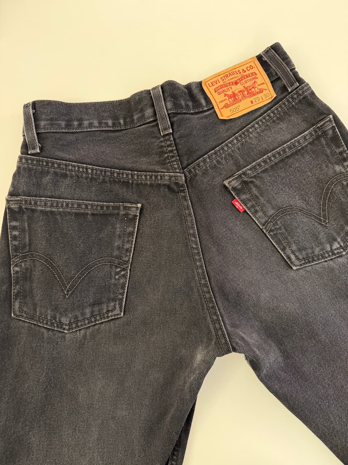 Levis 505 Black Jeans 블랙 진 데님 리바이스  상품이미지4