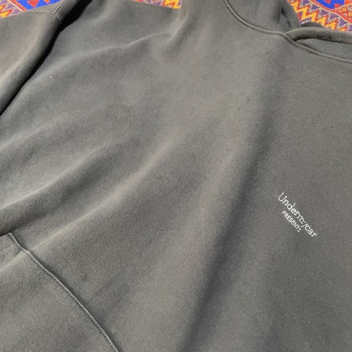 [빅사이즈] 언더마이카 피그먼트 후드티 상품이미지3