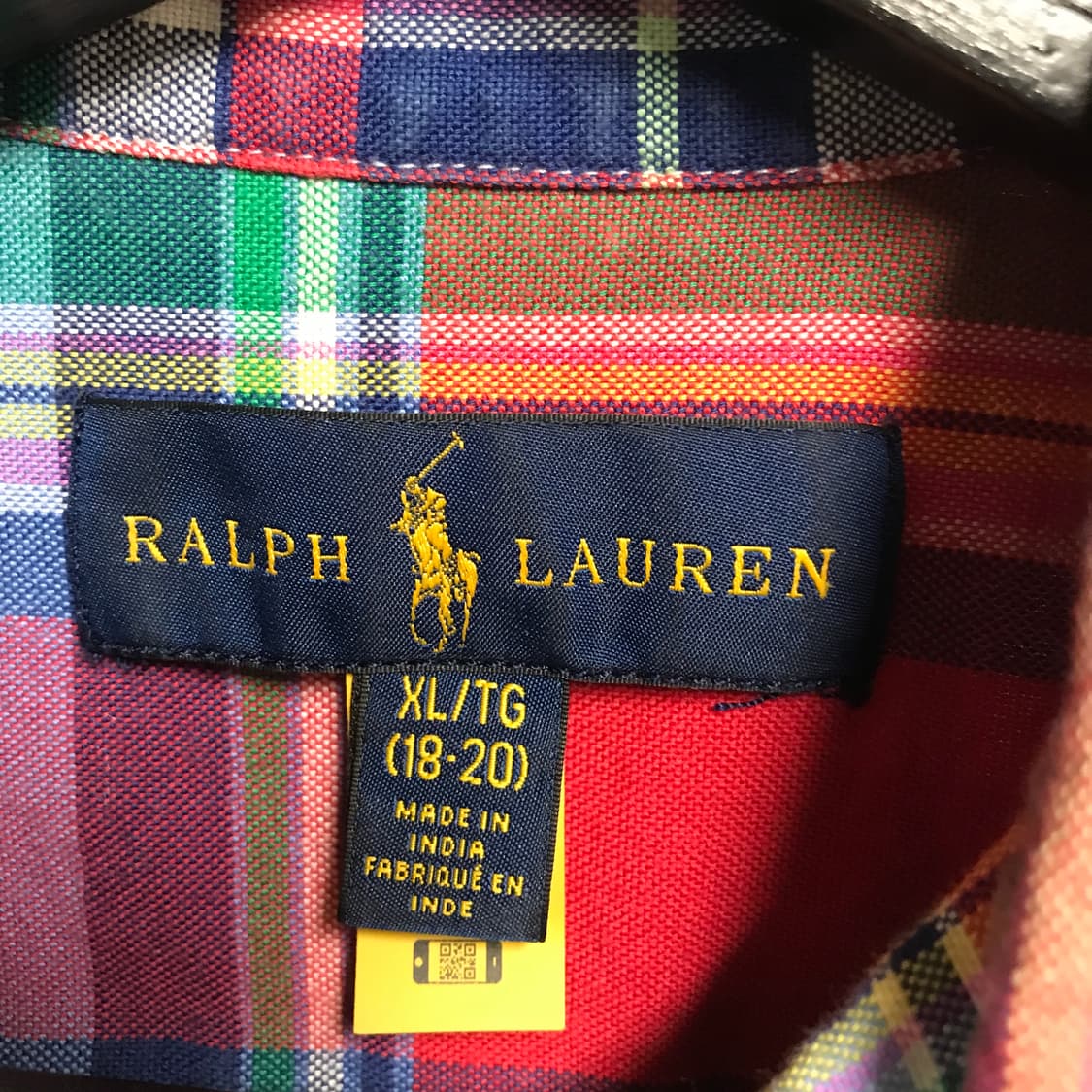 폴로 랄프로렌 체크 셔츠 XL(W) 상품이미지5