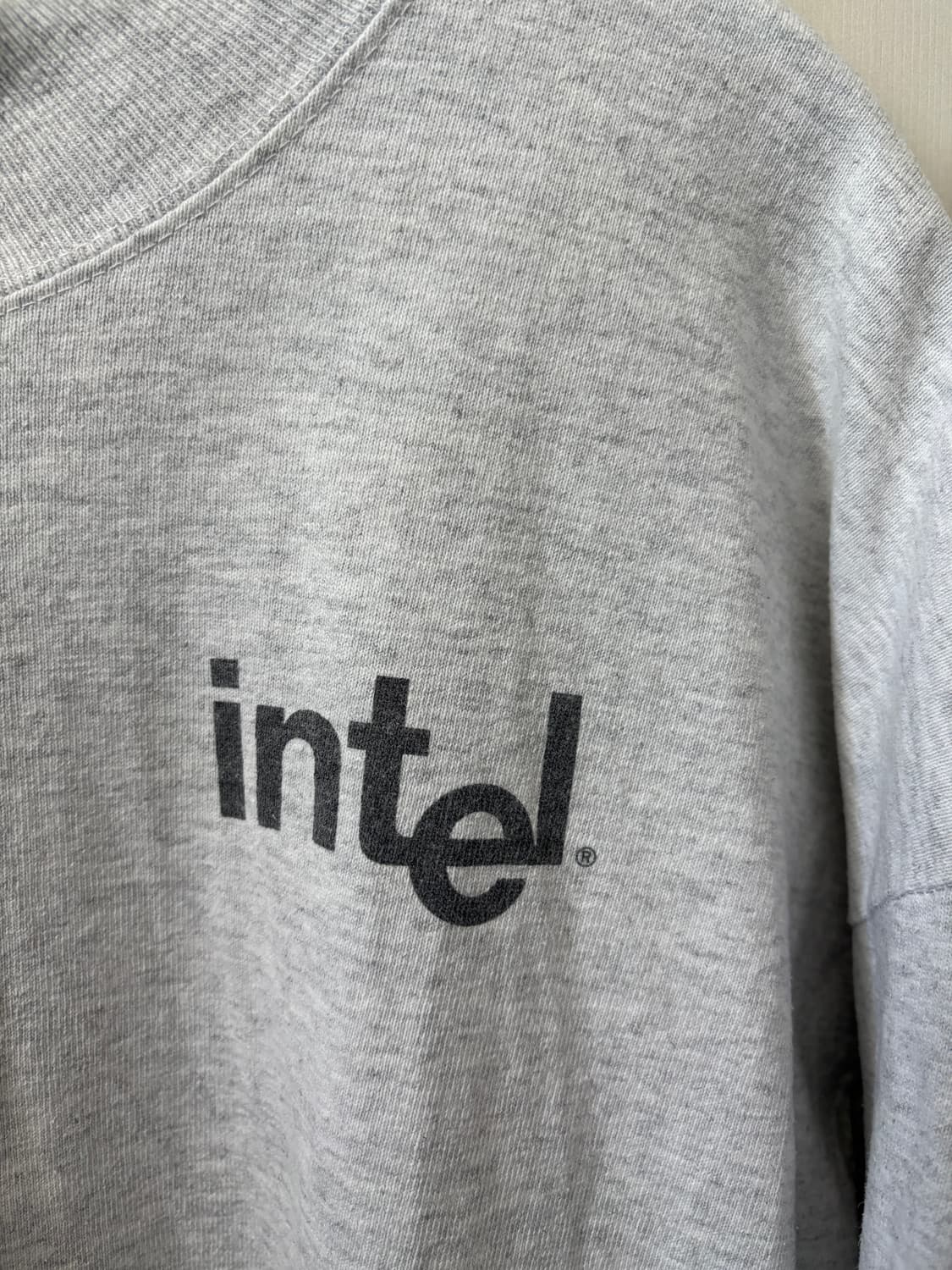 90s 인텔 롱슬리브 긴팔 xl intel vintage ls tee 상품이미지7