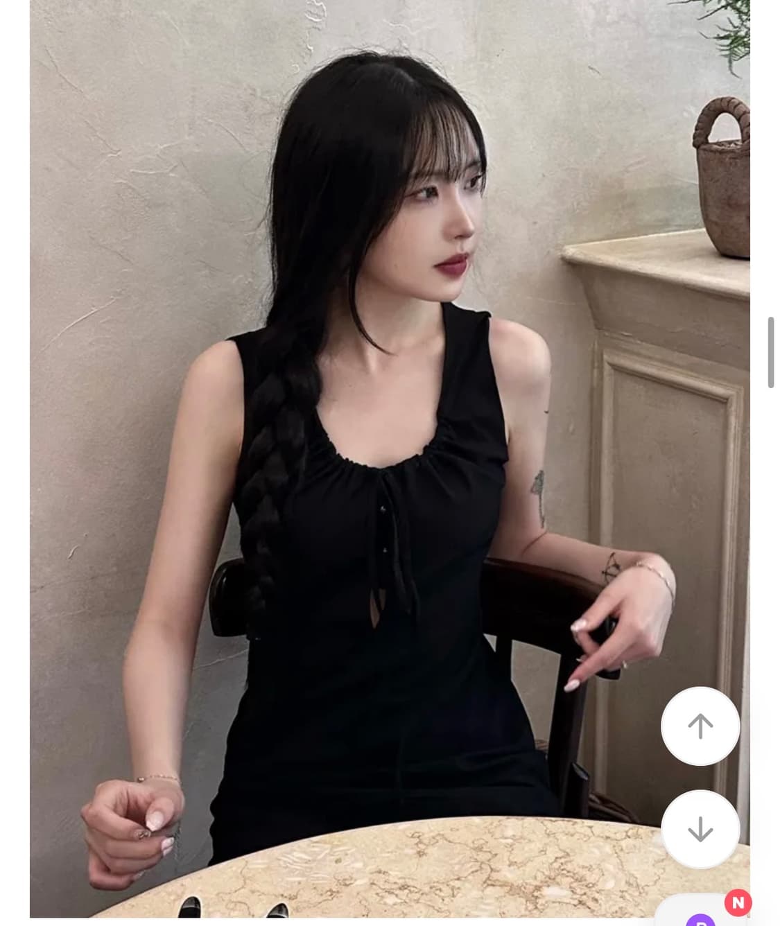 나시원피스 블랙 상품이미지2