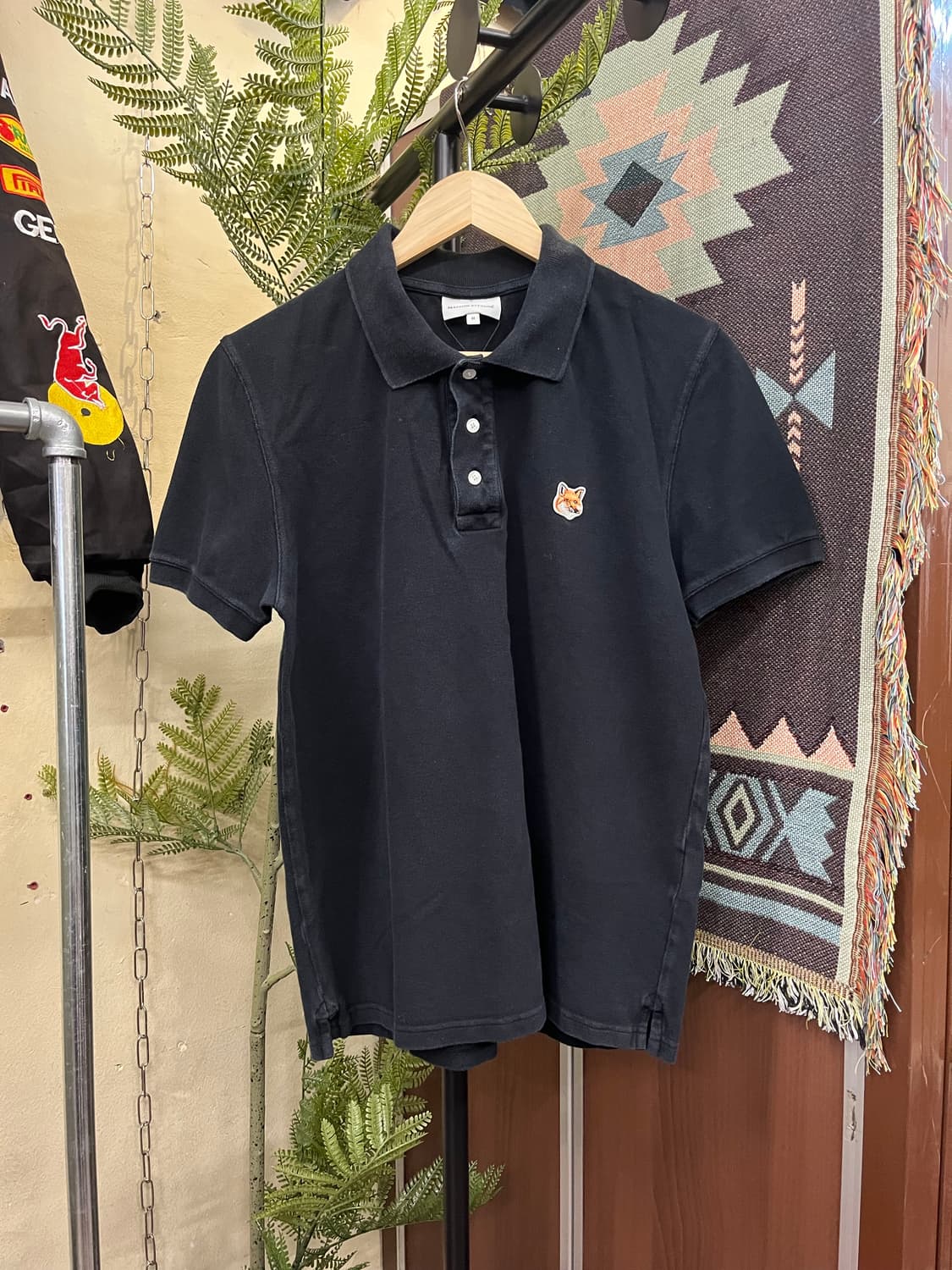 메종키츠네 폭스 헤드 패티 반팔 카라티 #csz717 상품이미지1