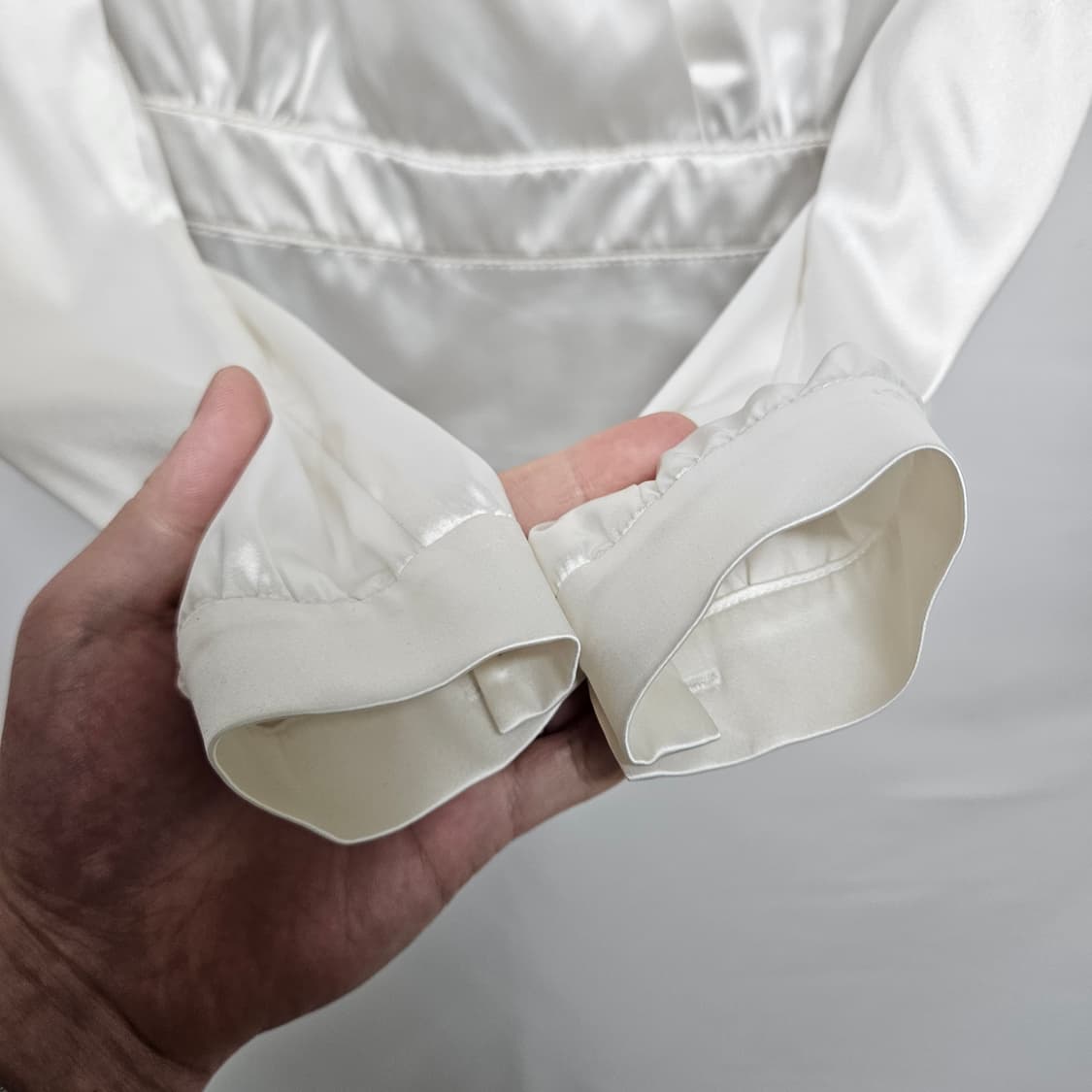 잇미샤 새틴 블라우스 44 상품이미지4