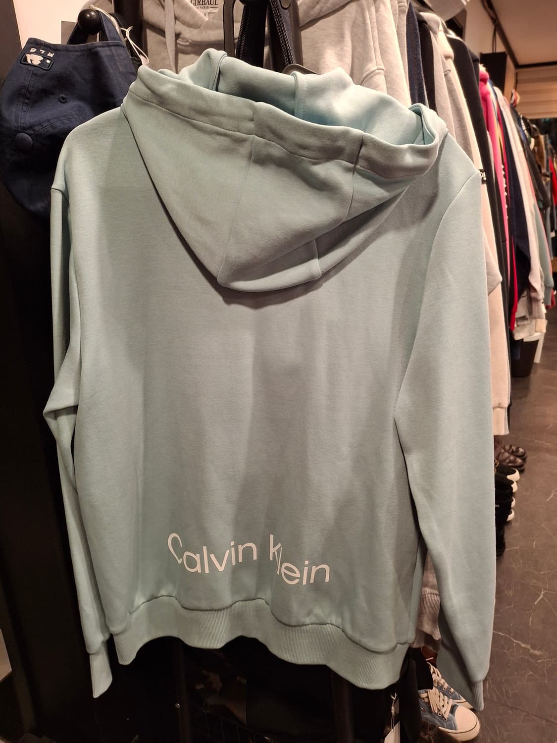 (마지막특가) 캘빈클라인 후드집업 m 민트 상품이미지4