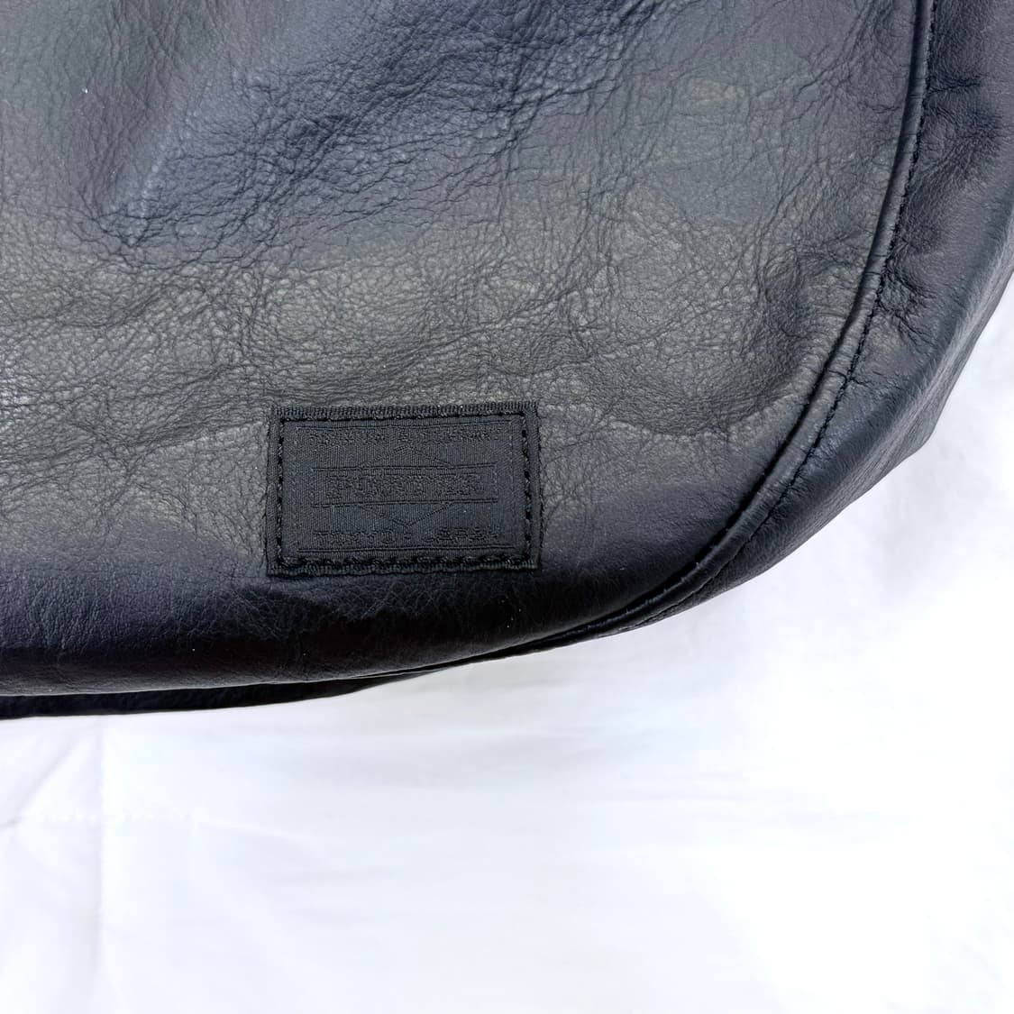 요시다 포터 프리스타일 다이니마 레더 숄더백 (블랙) 풀박스 상품이미지9