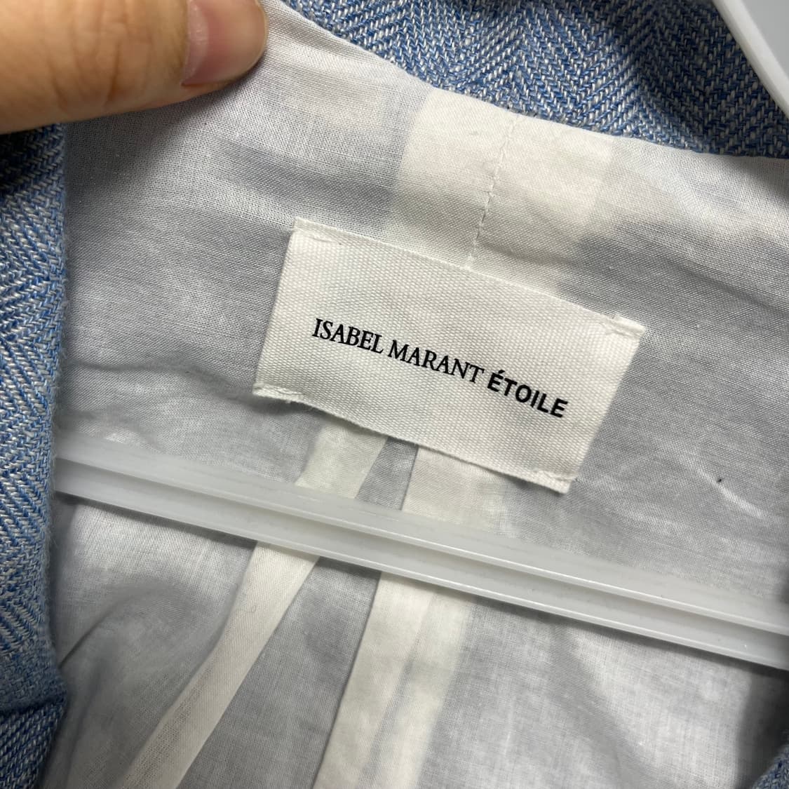 이자벨마랑 에뜨왈 블루 린넨 블레이저 자켓 상품이미지2